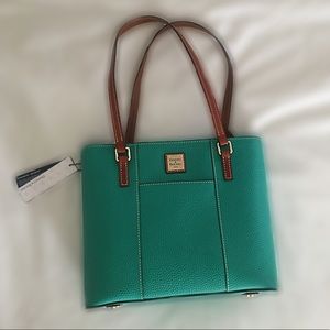 *NWT* Teal Dooney & Bourke Small Lexington Shopper
